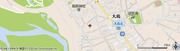 神奈川県相模原市緑区大島3314周辺の地図
