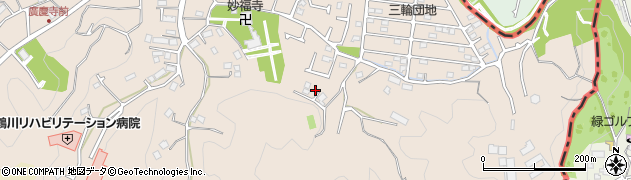 東京都町田市三輪町854周辺の地図