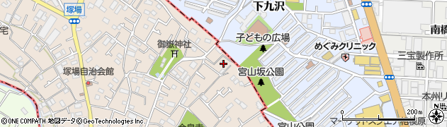 神奈川県相模原市緑区下九沢705周辺の地図