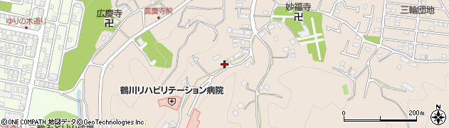 東京都町田市三輪町1102周辺の地図