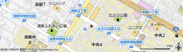 長浜ラーメン 相模原店周辺の地図