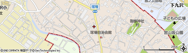 神奈川県相模原市緑区下九沢1423周辺の地図