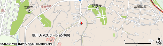 東京都町田市三輪町1067周辺の地図
