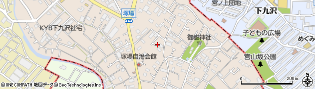 神奈川県相模原市緑区下九沢1307周辺の地図