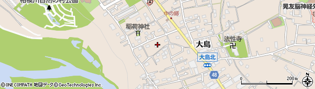 神奈川県相模原市緑区大島3293周辺の地図