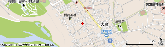 神奈川県相模原市緑区大島3294周辺の地図