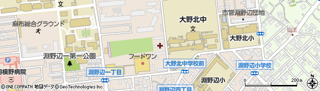 神奈川県相模原市中央区淵野辺2丁目6-2周辺の地図