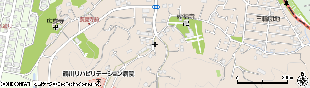 東京都町田市三輪町1068周辺の地図