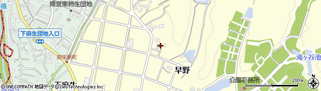 神奈川県川崎市麻生区早野317周辺の地図