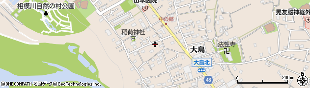神奈川県相模原市緑区大島3287周辺の地図