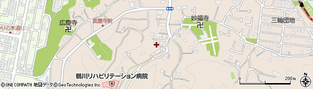 東京都町田市三輪町1096周辺の地図