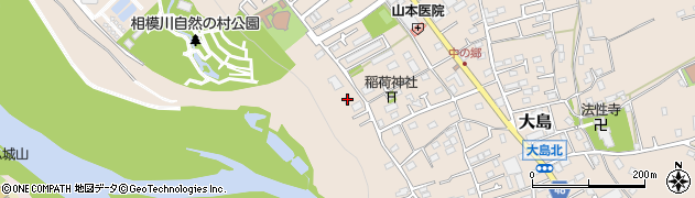 神奈川県相模原市緑区大島3345周辺の地図