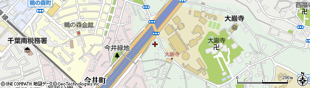 千葉県千葉市中央区大巌寺町279周辺の地図