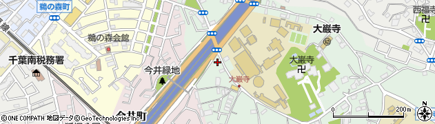 千葉大巌寺 やぶ久周辺の地図