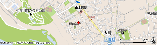 神奈川県相模原市緑区大島3269周辺の地図