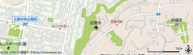 東京都町田市三輪町1609周辺の地図