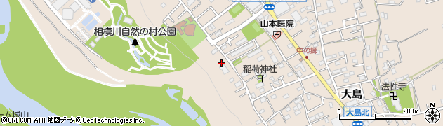 神奈川県相模原市緑区大島3344周辺の地図