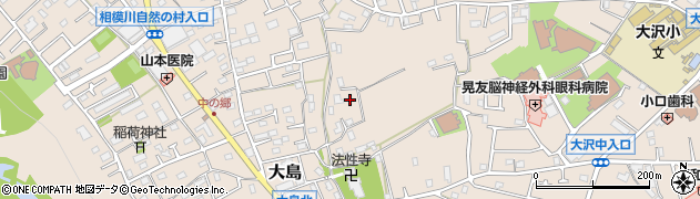 神奈川県相模原市緑区大島1680周辺の地図