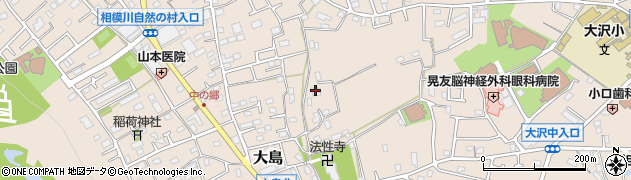 神奈川県相模原市緑区大島1682周辺の地図