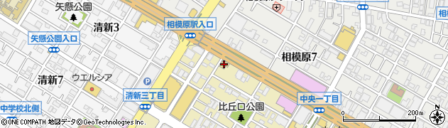 丸亀製麺 相模原中央店周辺の地図