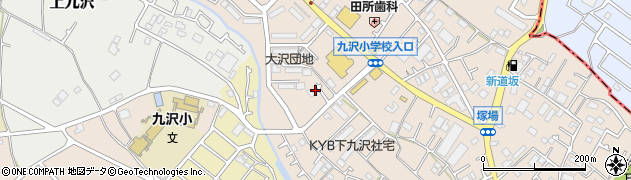 神奈川県相模原市緑区下九沢1782周辺の地図