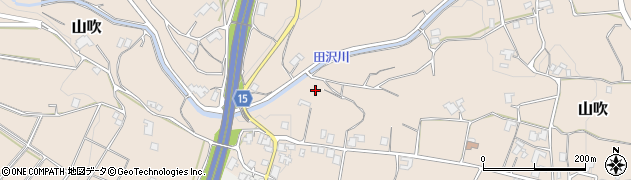 田沢川周辺の地図