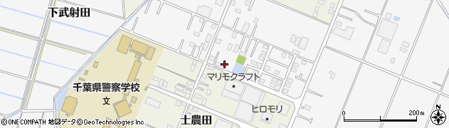 千葉県東金市下武射田2244周辺の地図