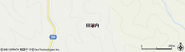 鳥取県岩美町（岩美郡）田河内周辺の地図