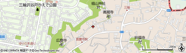 東京都町田市三輪町1531周辺の地図