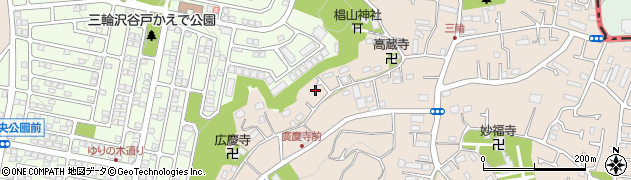 東京都町田市三輪町1587周辺の地図
