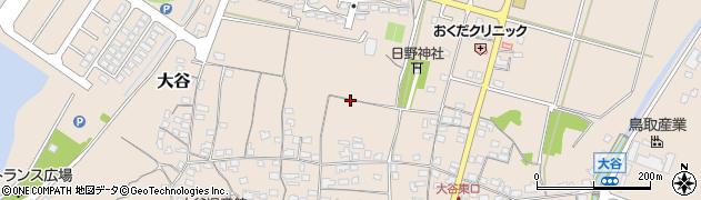 鳥取県岩美郡岩美町大谷周辺の地図