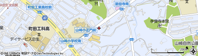 東京都町田市忠生2丁目4周辺の地図