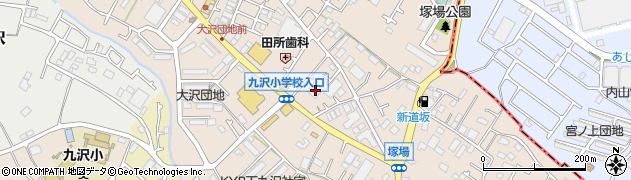 神奈川県相模原市緑区下九沢1734周辺の地図