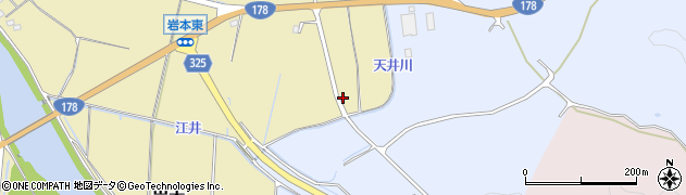 鳥取県岩美郡岩美町岩本847周辺の地図