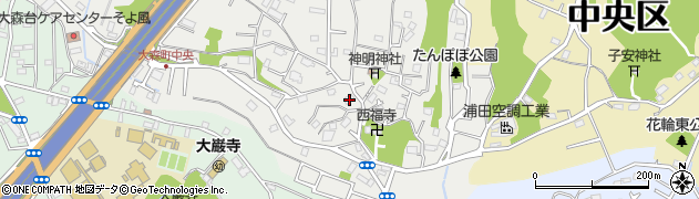 千葉県千葉市中央区大森町110周辺の地図