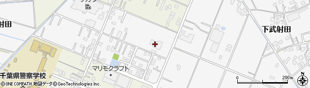 千葉県東金市下武射田2283周辺の地図