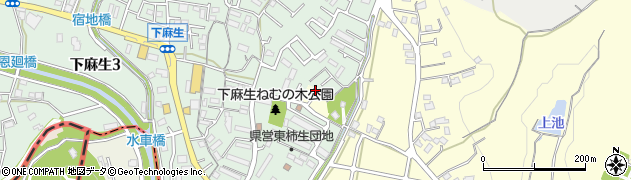 神奈川県川崎市麻生区早野68周辺の地図