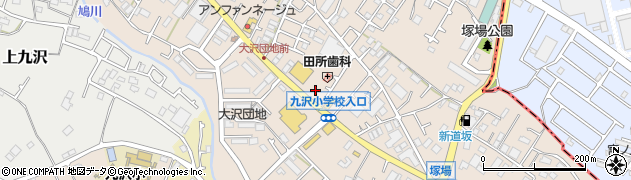 神奈川県相模原市緑区下九沢1738-7周辺の地図