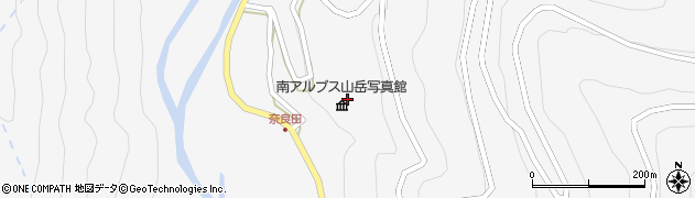 早川町役場　南アルプス山岳写真館・白旗史朗記念館周辺の地図