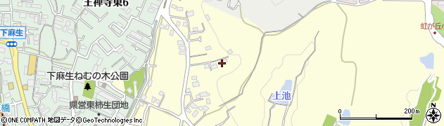 神奈川県川崎市麻生区早野51周辺の地図