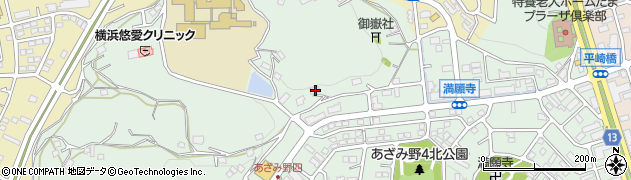 神奈川県横浜市青葉区元石川町3806周辺の地図