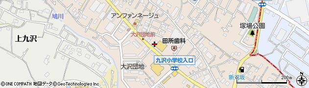 神奈川県相模原市緑区下九沢1738周辺の地図