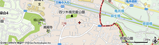 東京都町田市三輪町410-13周辺の地図