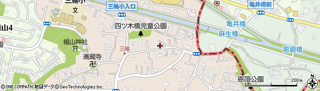 東京都町田市三輪町410周辺の地図
