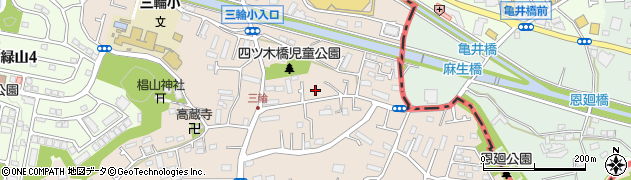 東京都町田市三輪町410-11周辺の地図