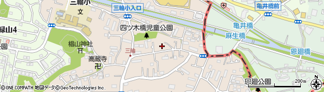 東京都町田市三輪町410-4周辺の地図