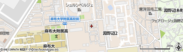 神奈川県相模原市中央区淵野辺2丁目3周辺の地図