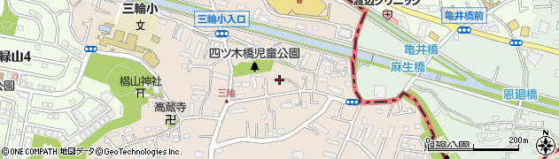 東京都町田市三輪町410-7周辺の地図