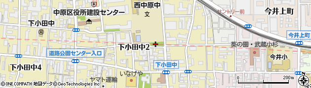 下小田中北島公園周辺の地図