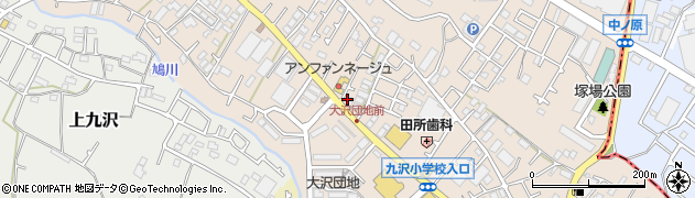 神奈川県相模原市緑区下九沢1744-9周辺の地図